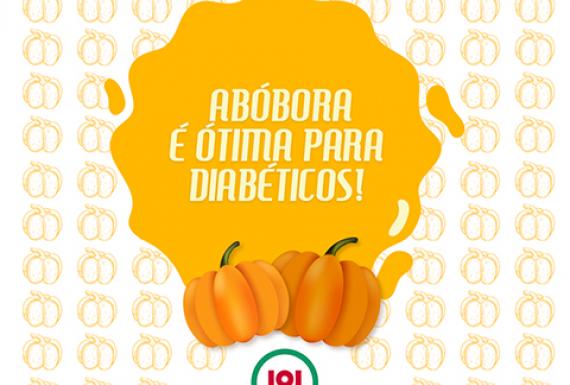 A Abóbora é ótima para os diabéticos!